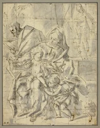 Heilige Familie mit dem kleinen Johannes dem Täufer