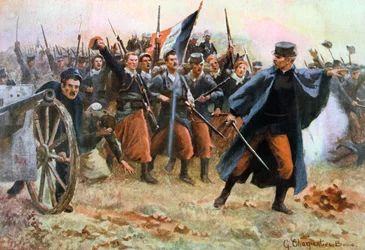 Die von 1914: Den Barbaren gegenüber, Frankreich, 1914