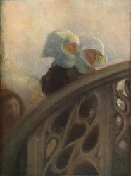 Eine Studie von Nonnen, ca. 1896