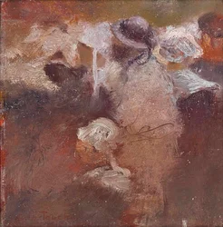 Skizze von Figuren in der Bretagne