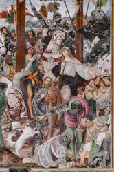 Detail der Kreuzigung, aus Das Leben und die Passion Christi