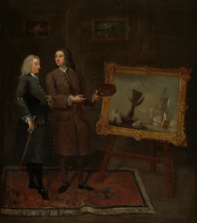 Thomas Walker und Peter Monamy, ca. 1735
