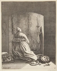 Eine Frau, die kocht