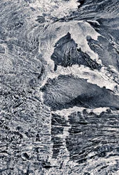 Abstrakter Wasserfluss