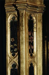 Anbetung der Könige (Detail des Rahmens)