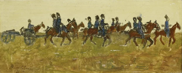 Husaren auf Manöver