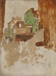 Straße in Montmartre