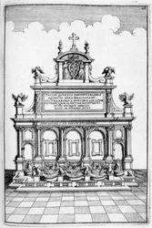 Brunnenentwurf, 1664