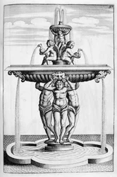 Brunnenentwurf, 1664