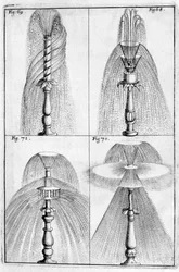 Ornamentaler Brunnenentwurf, 1664