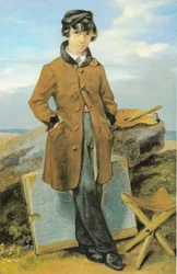 Hermann Kersting als Landschaftsmaler