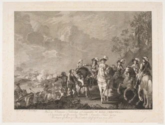 Belagerung und Übergabe der Stadt Wismar an König Christian V