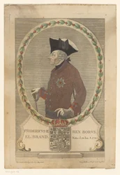 Porträt von Friedrich dem Großen