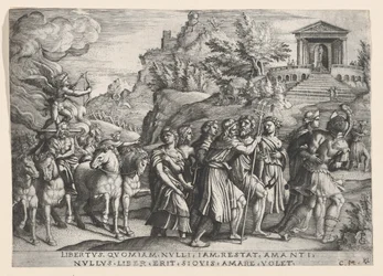 Der Triumph der Liebe, aus Der Triumph von Petrarca