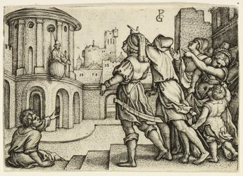 Virgil der Magier hängt im Korb