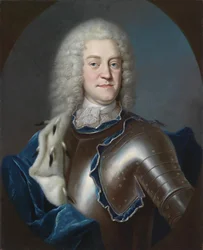 Porträt von Christian Ludwig II., Herzog von Mecklenburg, 1731-1732