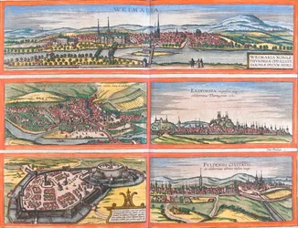 Weimar, Jena, Erfurt, Gotha, Fulda, Deutschland