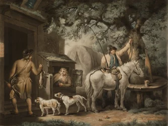 Die Rückkehr des Sportlers, graviert von William Ward