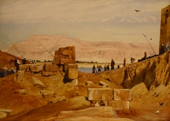 Figuren bei der Arbeit, Luxor