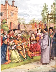 Die Ballade des Königs, Illustration aus 