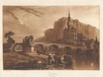 Dinant, Südwestansicht