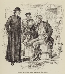 Biddy MFlinn und Vater OQuigly