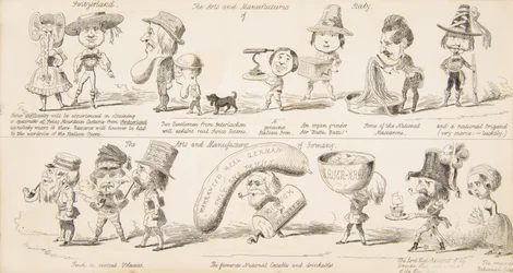 Die große Ausstellung, die da kommen soll, wahrscheinliche Ergebnisse der Industrie aller Nationen in d..., 1850.