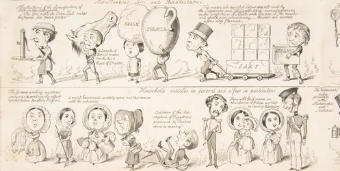 Die große Ausstellung, die da kommen soll, wahrscheinliche Ergebnisse der Industrie aller Nationen in d..., 1850.