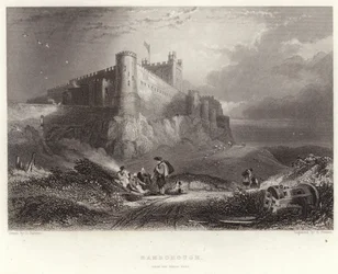 Bamborough, von Nordwesten