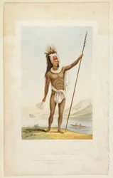 Te Po, ein Häuptling von Rarotonga