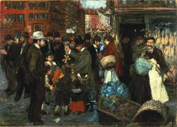 Straßenszene (Hester Street)