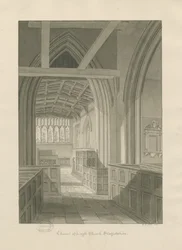 Innenraum der Leigh Kirche