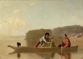 Die Rückkehr der Fallensteller, 1851