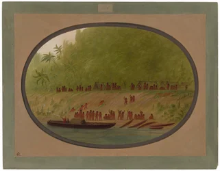 Ein kleines Orejona-Dorf