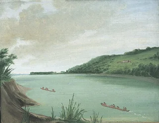 Belle Vue, Indianeragentur von Major Dougherty, 870 Meilen oberhalb von St. Louis