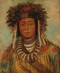 Jungenhäuptling - Ojibbeway