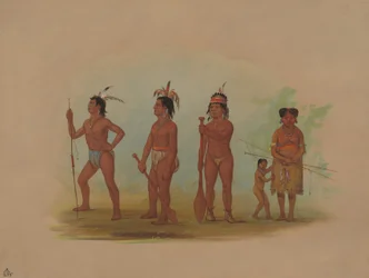 Klatsop-Indianer, 1855-1869