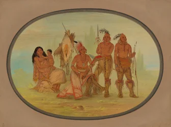 Osage-Indianer, 1861-1869