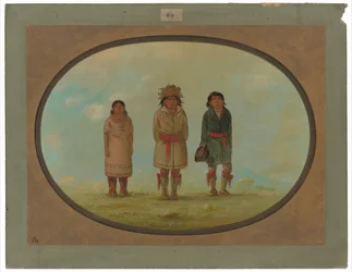 Drei Creek-Indianer