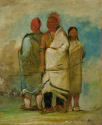 Drei Fox-Indianer