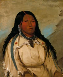 Tow-ée-ka-wet, eine Cree-Frau