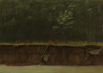 Ansicht des unteren Mississippi (1861-1869)