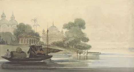 Ein Fluss auf Ceylon