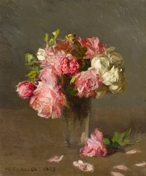 Rosen in einer Vase
