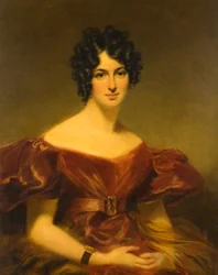 Porträt von Miss Cecilia Siddons (1794-1868)
