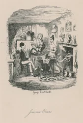 Szene aus dem Londoner Leben: Jemima Evans