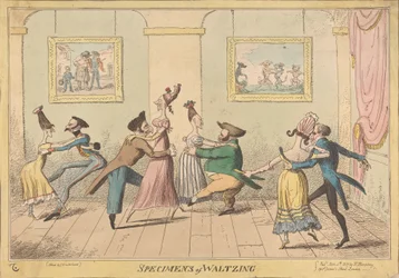 Beispiele des Walzertanzens