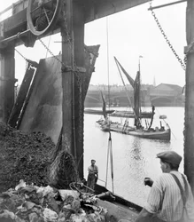 South Bank, Lambeth, London, vor 1933
