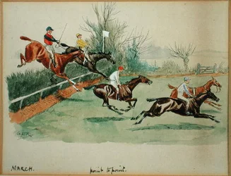 Der Monat März: Point to Point