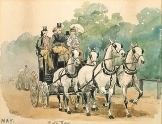 Der Monat Mai: Kutschfahrt
